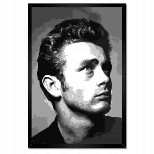 Plakáty v rámu 40x60 Herec James Dean