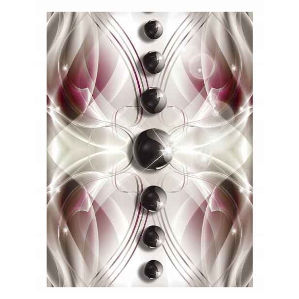 Fototapeta Černé sféry abstrakce minimalismus vinylová 184x254 lepidlo