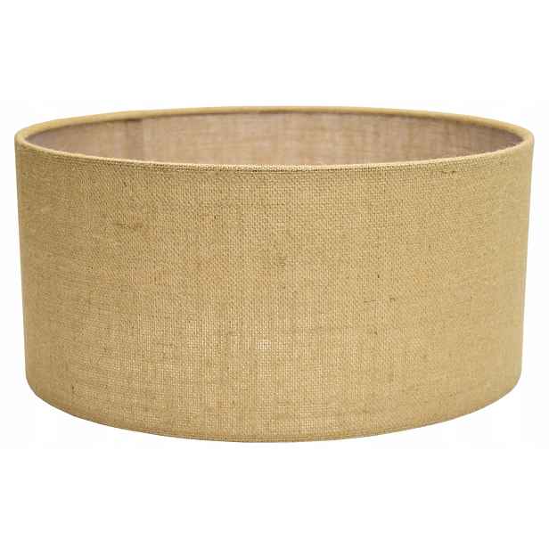 Stínidlo Juta Zavinovací Pro Závěsné Stojací Lampy Boho Válec E27 W40 CM