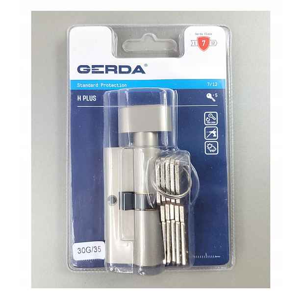 Vložky Gerda H Plus Sada 40G/30 a 30/40 Saténový systém jednoho klíče