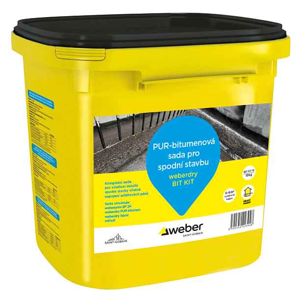 Sada k ošetření detailů spodní stavby weberdry BIT KIT 15 kg