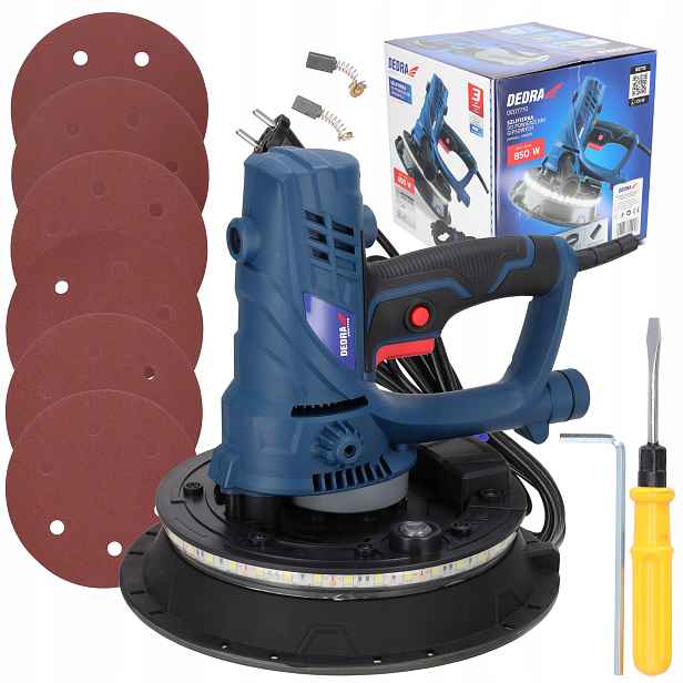 Síťová bruska na sádru Dedra 850 W 230 V