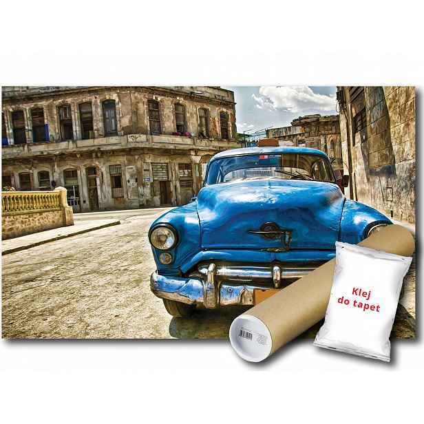 Vinylová Fototapeta Auto Oldtimer Vintage Retro Taxi 152x104