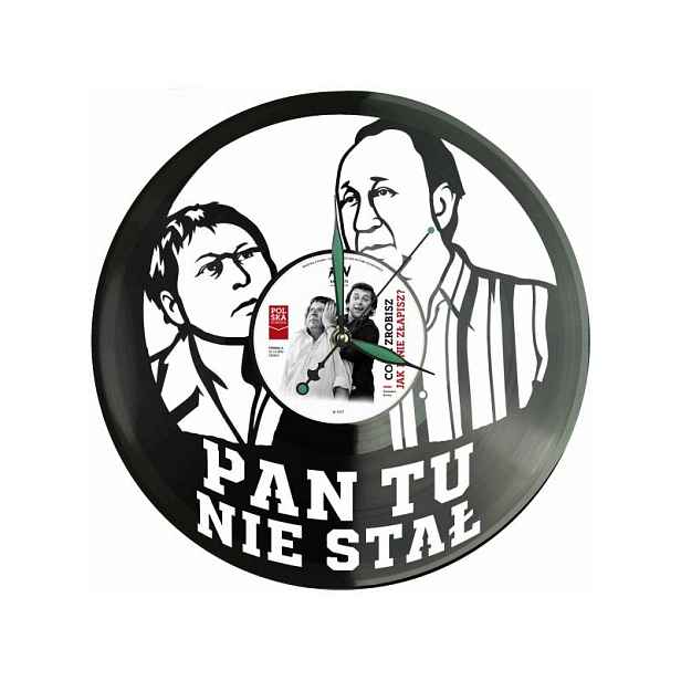 Co mi uděláš, když mě chytíš Vinyl Nástěnné hodiny Vinylová deska Unikátní