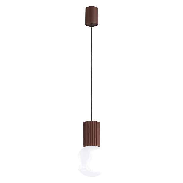 Závěsná lampa Halo 1 hnědá Závěsné osvětlení Kula Převis módní G9 Sollux