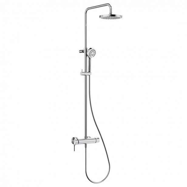 Kludi Logo - Sprchový set Dual Shower System s baterií, 20 cm, chrom 6808505-00