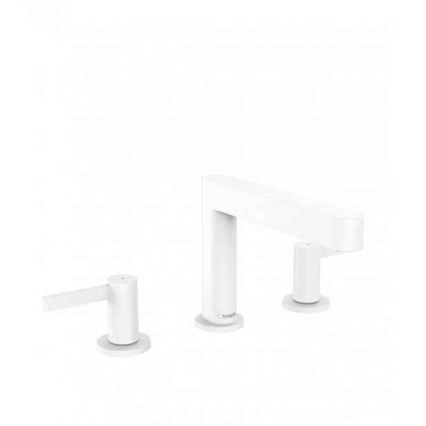 Umyvadlová baterie Hansgrohe Finoris s clic-clacem matná bílá 76033700