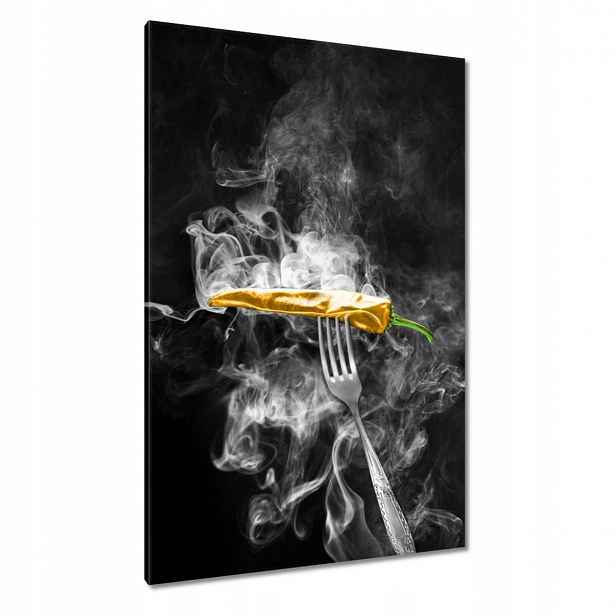 Obrazy 80x120 Žlutá ostrost v kuchyni
