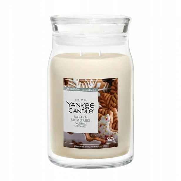 Velká svíčka Signature Baking Memories Yankee Candle
