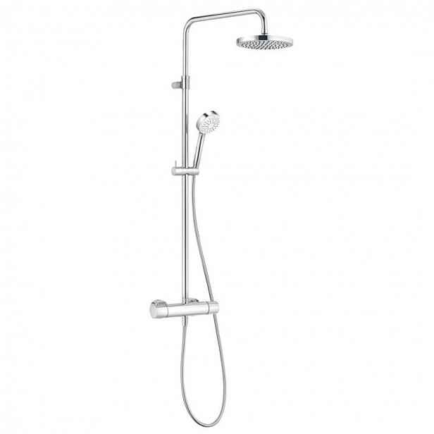 Kludi Logo - Sprchový set Dual Shower System s termostatem, 20 cm, chrom 6809505-00