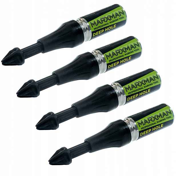 Sada 4 profesionálních značkovačů Marxman Deep (do 100 mm)