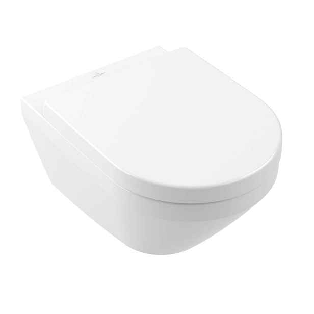 Villeroy & Boch Architectura - Závěsné WC, DirectFlush, TwistFlush, CeramicPlus, alpská bílá 4694C0R1