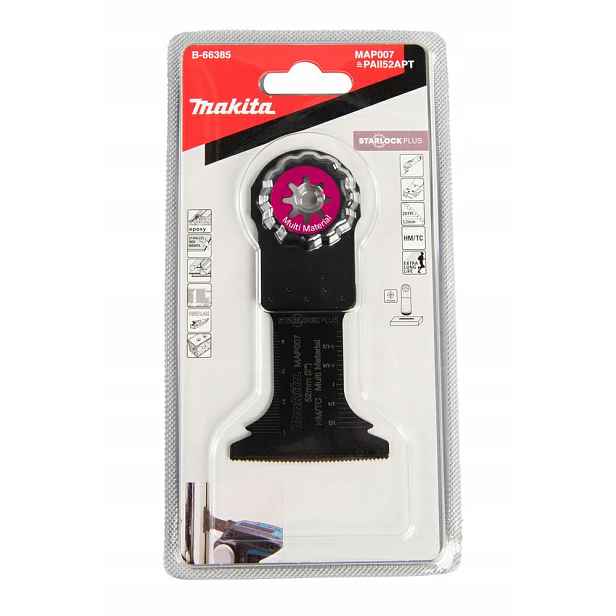Makita Mt Pilový List Multitool Tc/hm 20TPI Pro Mnoho Materiálů MB-66385