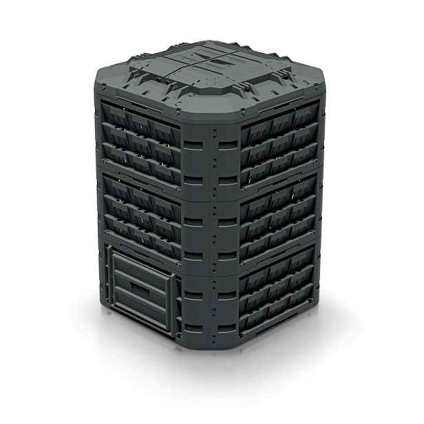 Prosperplast Termokompostér COMPOGREENS 950 l černý