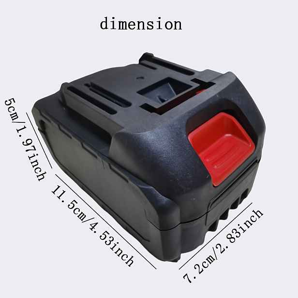 TEMU 1 ks, Sada 10 sekčních obalů s držákem a knoflíkem pro elektrický utahovák, pouzdro na baterie