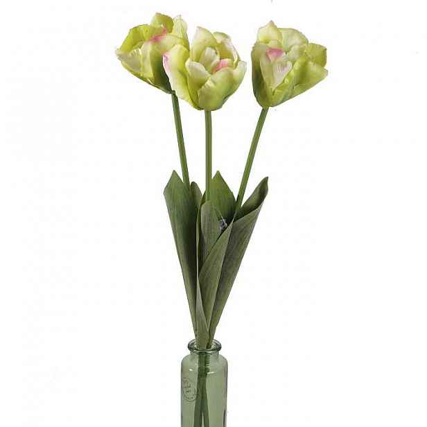 Tulipán SOFIA řezaný umělý 64cm zelený