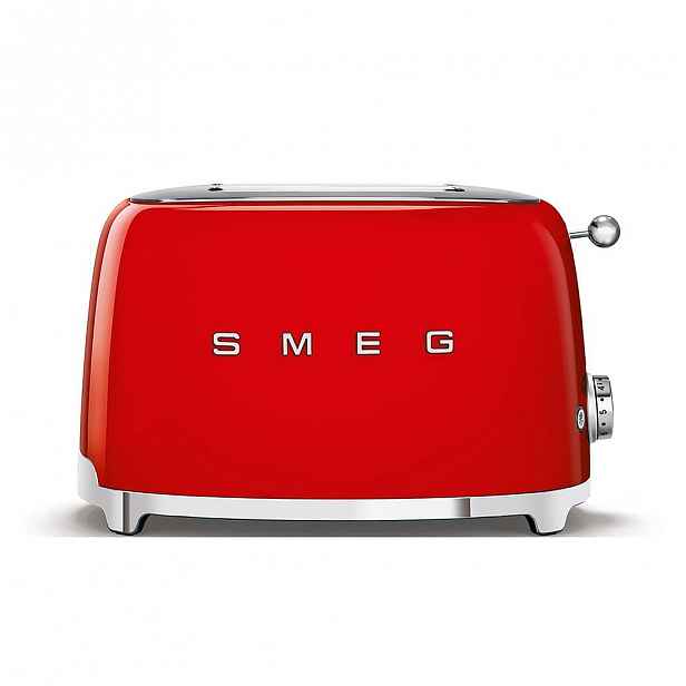 Červený toustovač SMEG