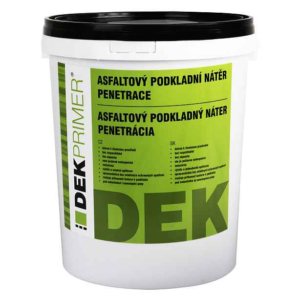 Nátěr podkladní asfaltový DEKPRIMER 22 kg