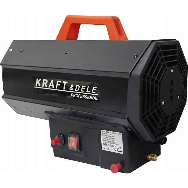 Plynový ohřívač 25 kW reduktor Kraft&dele KD11734
