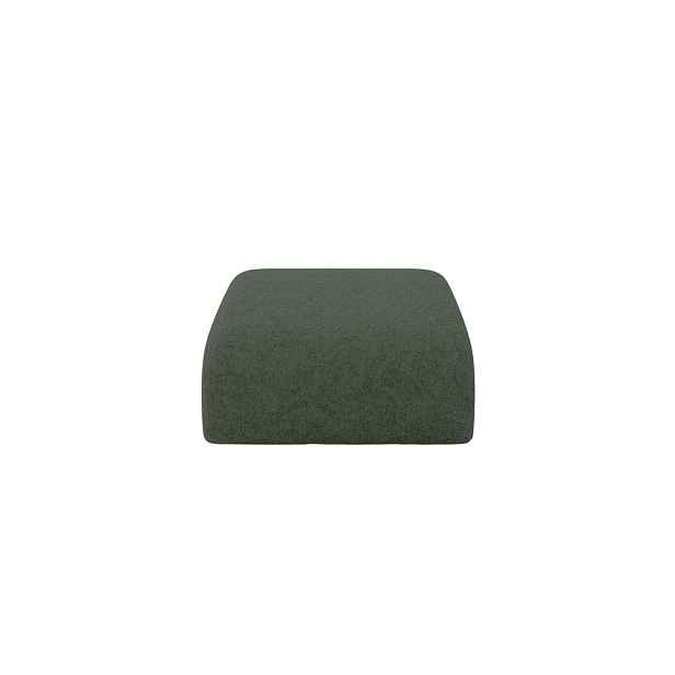 ALTDECOR MODULÁRNÍ TABURET MIRA-PUF 91x89x40 cm, zelený, velur
