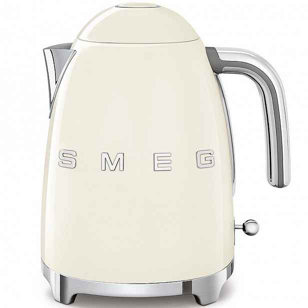 Krémově bílá rychlovarná konvice SMEG