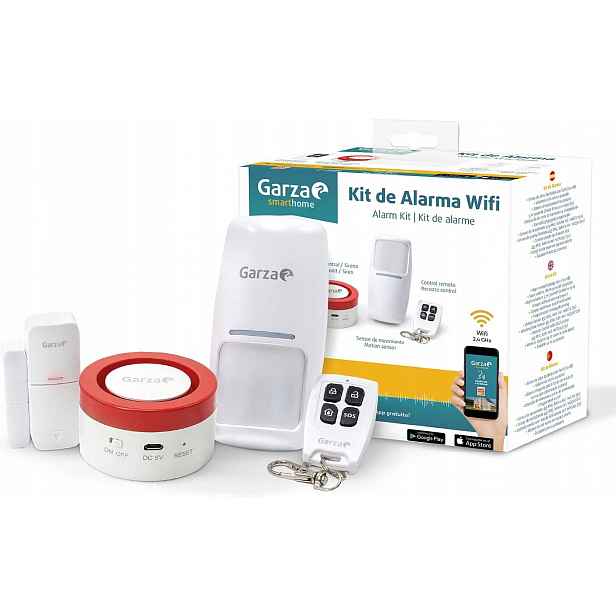 Alarmový Systém Do Domácnosti Smart Wifi Smarthome Garza 401280