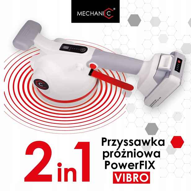 Powerfix Vibro Vibropřísavka 2v1 Mechanic