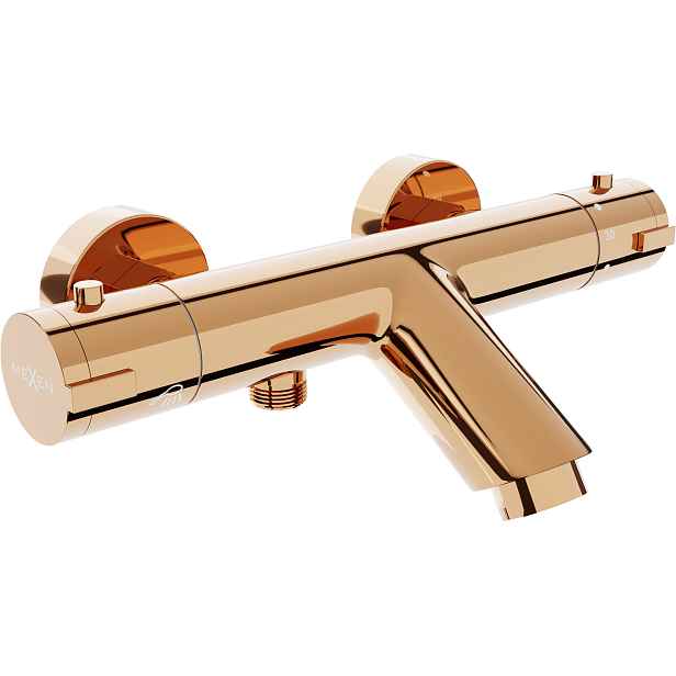 Termostatická vanová baterie MEXEN KAI rose gold