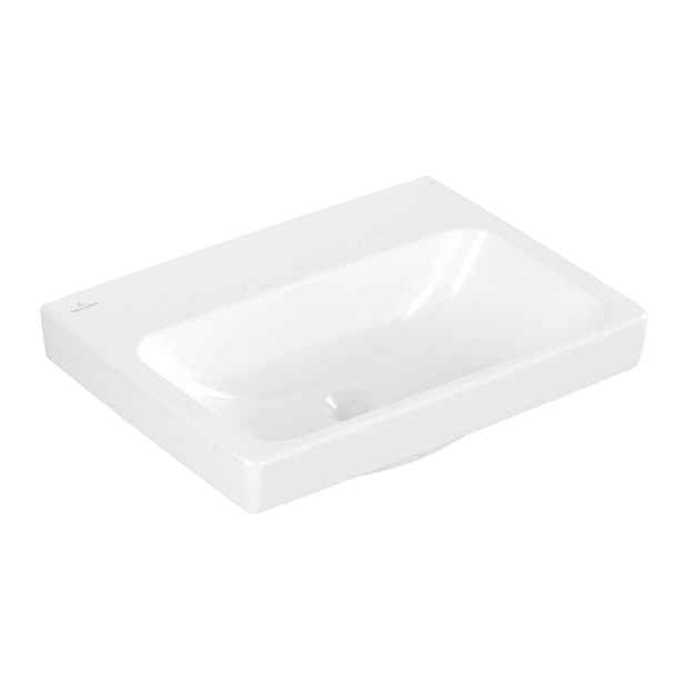 Villeroy & Boch Architectura - Umyvadlo 55x42 cm, bez přepadu, bez otvoru pro baterii, alpská bílá 4A875801