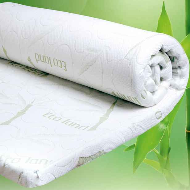 decoDoma Krycí matrace z paměťové pěny BAMBOO Comfort 90 x 190 x 4 cm