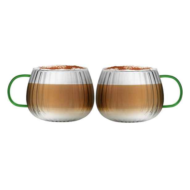 Hrnky na cappuccino v sadě 2 ks 350 ml Tulip – Vialli Design