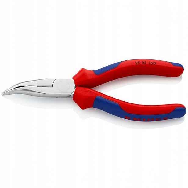 Knipex kleště půlkulaté zahnuté 160mm 2525160