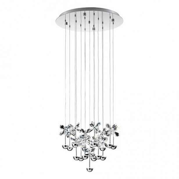 LED Závěsné osvětlení Eglo PIANOPOLI chrom 93662