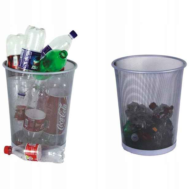 Lisovací lis EcoPress na Pet lahve do 2 l, připevněný na stěnu
