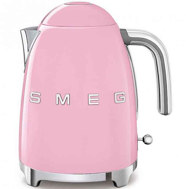 Růžová rychlovarná konvice SMEG