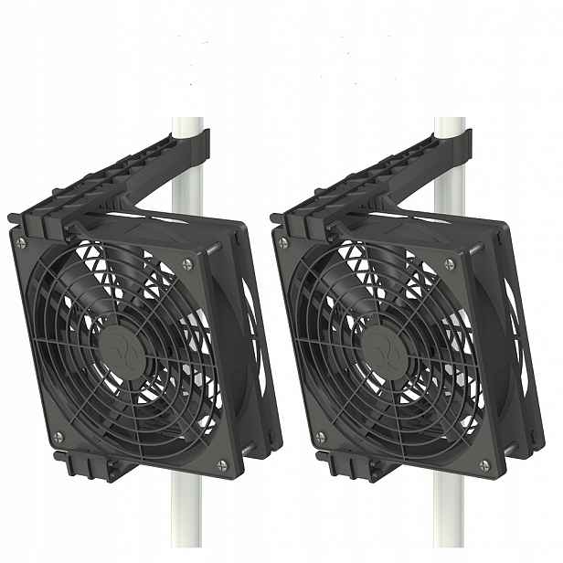 Směšovací Ventilátor s oscilací Monkey Fan Secret Jardin 2 x 120 mm 24 V