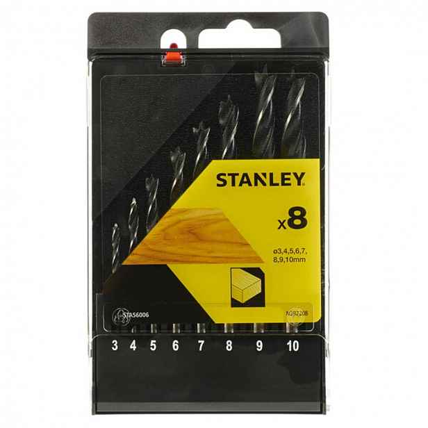 Stanley - 8dílná sada vrtáků do dřeva STA56006-QZ