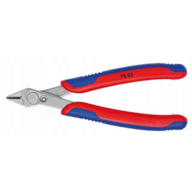 Boční štípací kleště pro elektroniku Super-Knips 78 03 125 Knipex