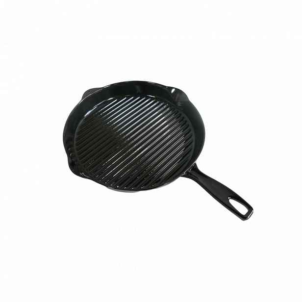 Grilovací litinová pánev Ø 30 cm