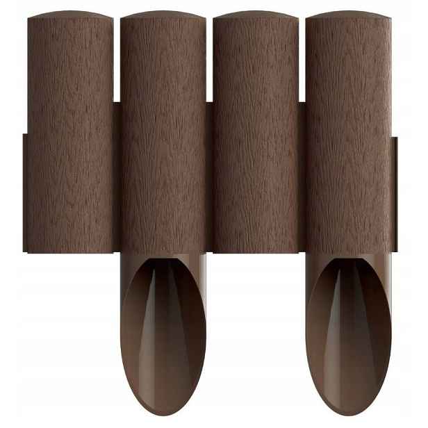 Obrubník Palisáda 25,5 cm/2,3 m Bronz Standard (34-041) Cellfast
