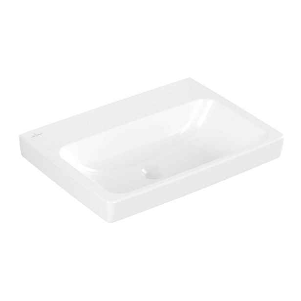 Villeroy & Boch Architectura - Umyvadlo 60x45 cm, bez přepadu, bez otvoru pro baterii, alpská bílá 4A876301