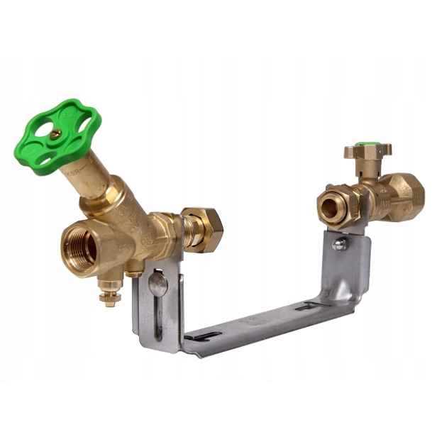 Vodoměrná sada Ewe pro vodoměr DN20 3/4 konzola, ventily 5/4" a 1"