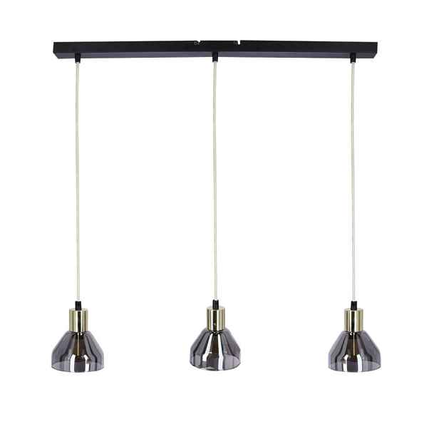 Závěsná lampa Gregory 3xE14 na liště