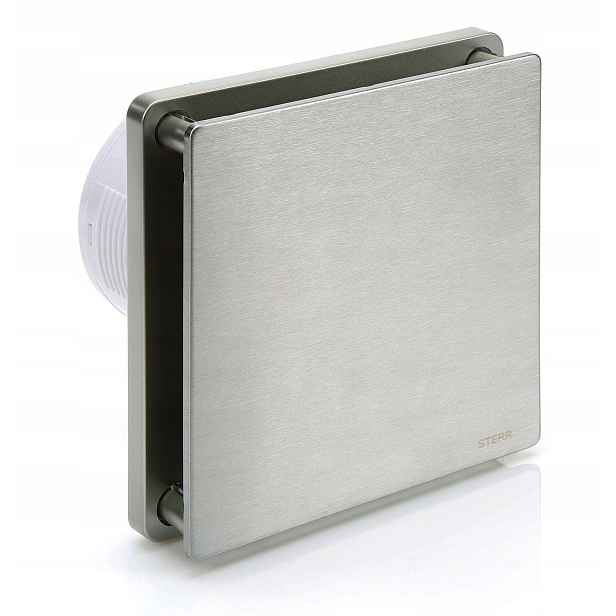 BFS100T-S – koupelnový ventilátor stříbrný (časovač)