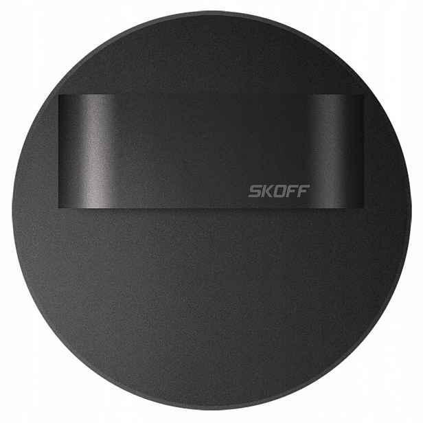 Led schodišťové svítidlo 1,8W 230V IP20 Černá matná Rueda Short Skoff