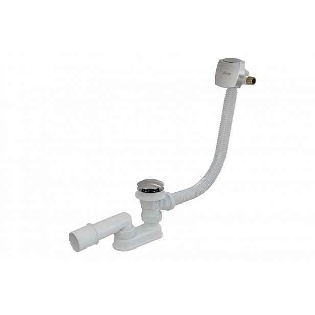 Ravak - Vanový odtokový komplet 800 s napouštěním přepadem II ClickClack, chrom X01505