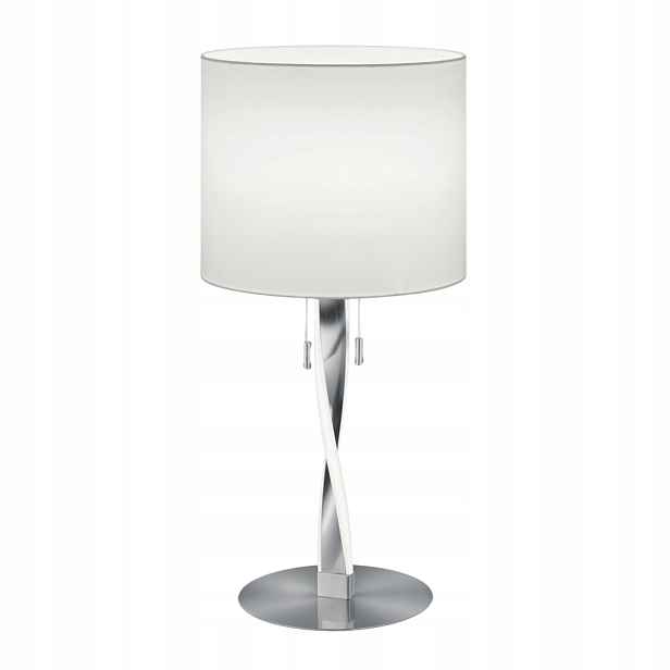 Stolní lampa Nandor stříbrná Trio