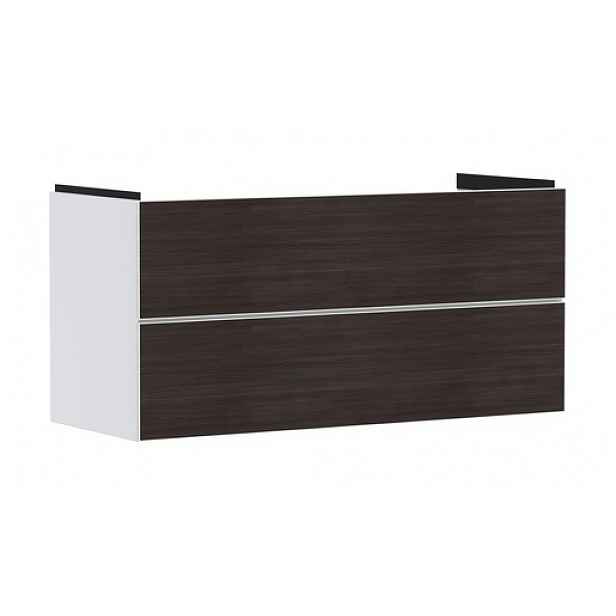 Skříňka pod umyvadlo bez umyvadla Hansgrohe Xevolos E 118x57,5x47,5 cm bílá matná 54184730