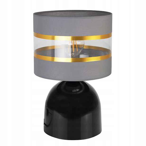 Noční Stolní Lampa Elegantní Zlatá 20 CM
