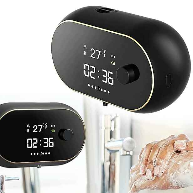 Model 2026 Premium Dávkovač pěny, časovač, teplota nabíjení přes Usb černý